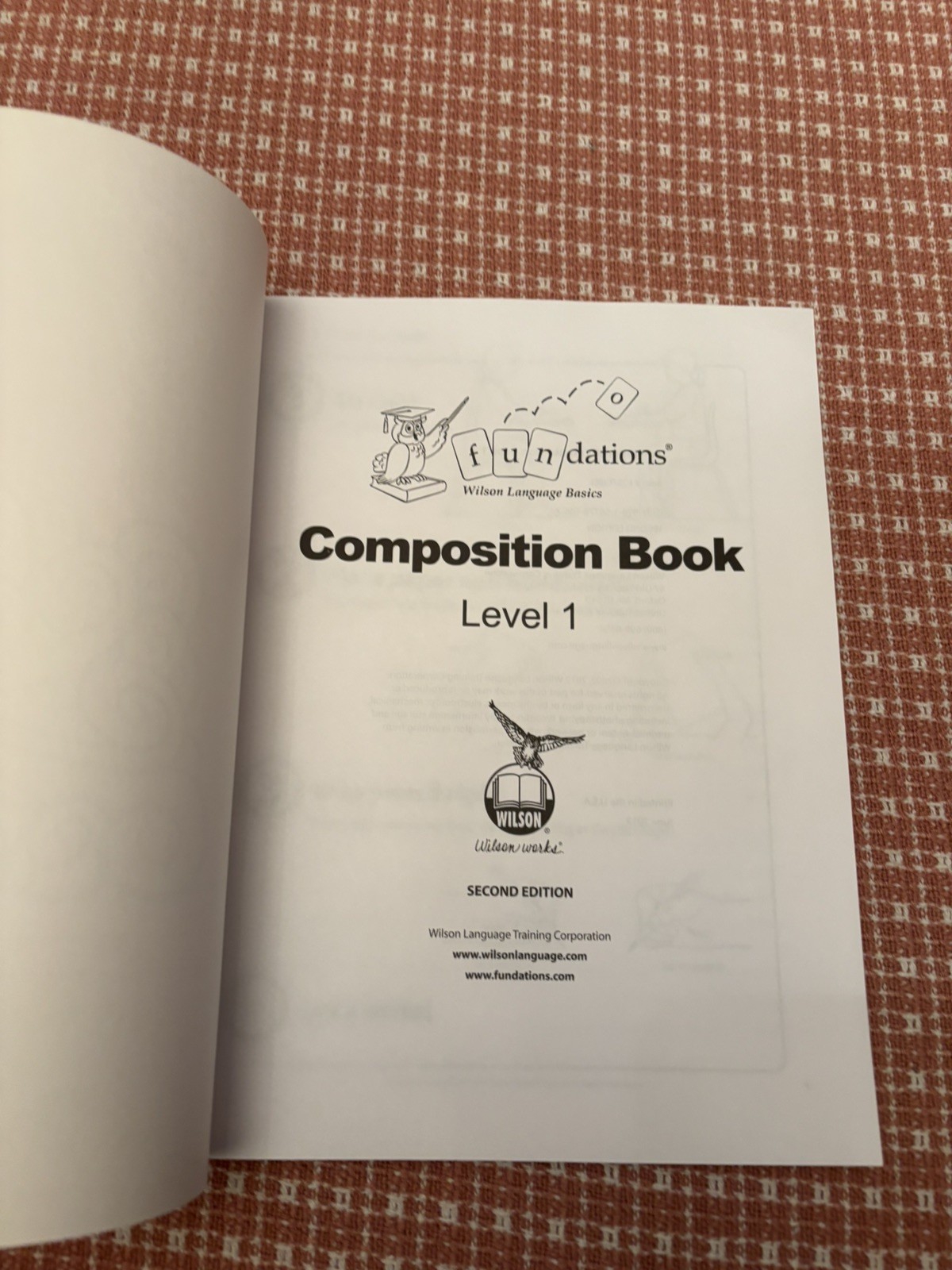 NEW 3 Wilson Fundations Books: 1 Student K Notebook 2 Composition Bks Level 1-2