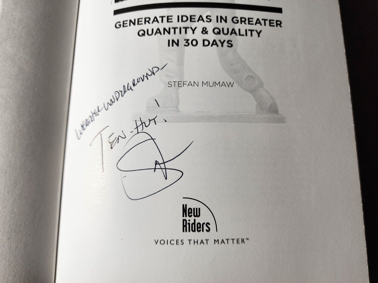 CREATIVE BOOT CAMP – Ideas in Greater Quantity and Quality in 30 Days – SIGNED!