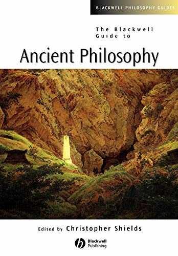 The Blackwell Guide to Ancient – Paperback, by Shields Christopher – Very Good