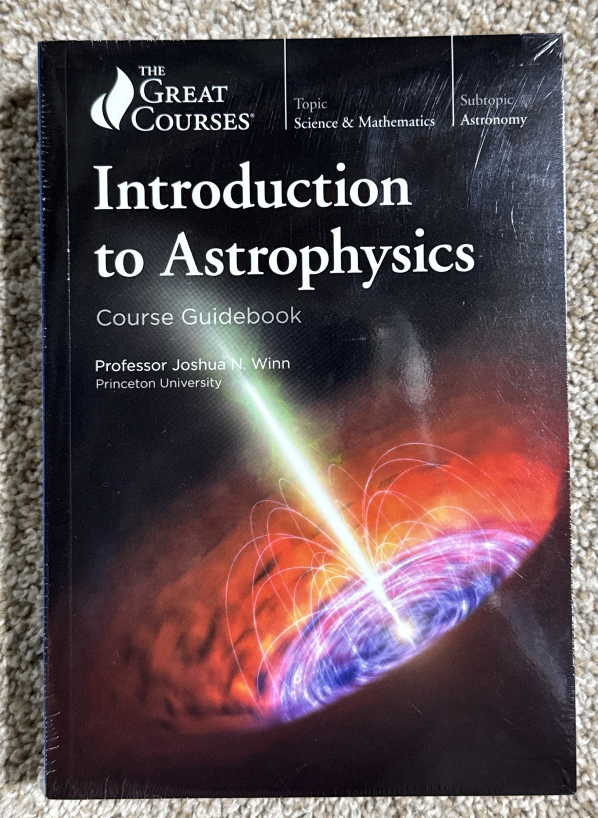 THE GREAT COURSES: Introduction to Astrophysics Lecture DVD Set + Guidebook