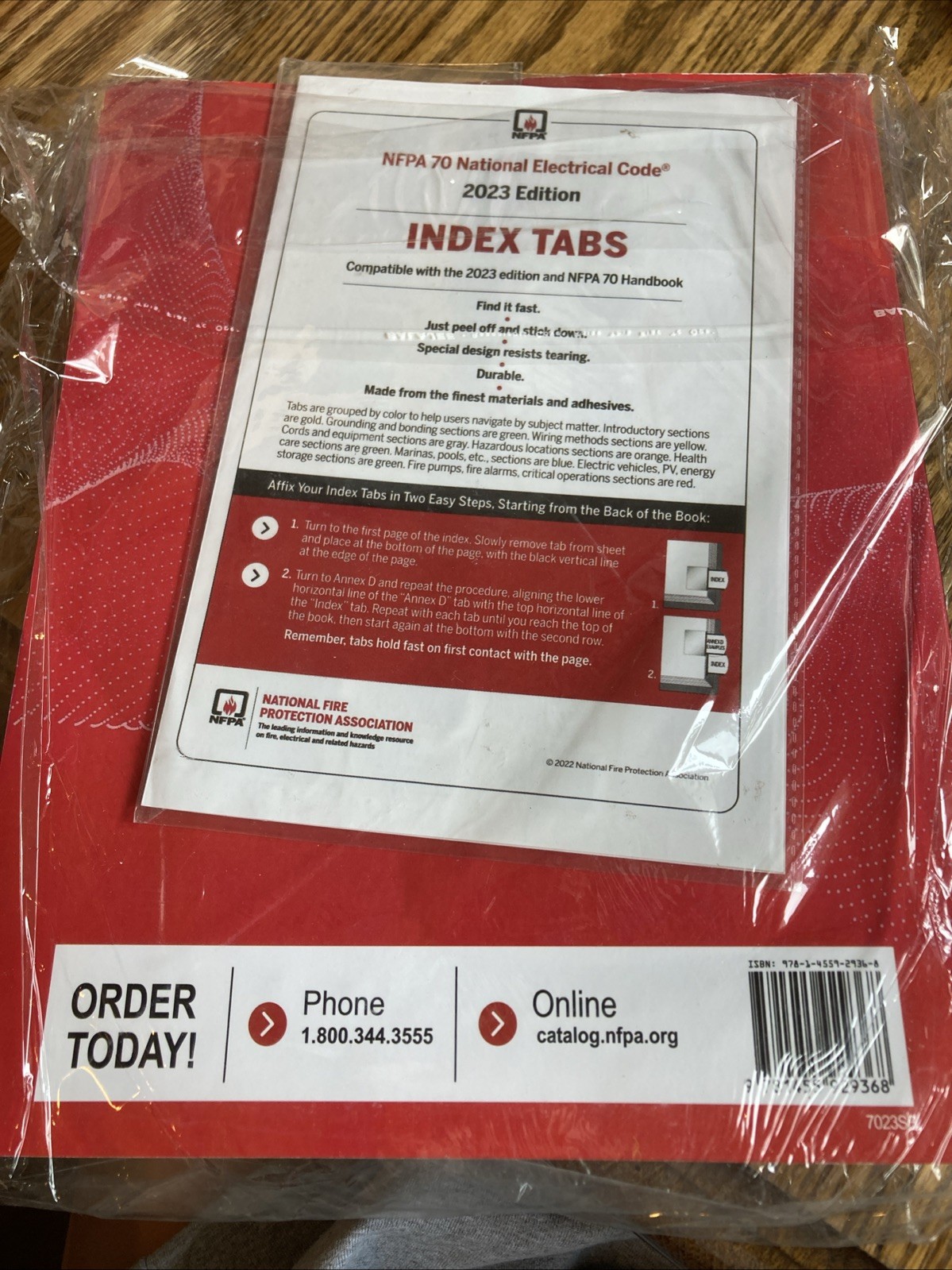 NFPA NEC 70 National Electrical Code 2023 Edition with Tabs Paperback Perfect