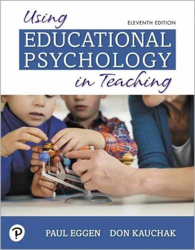 Using Educational Psychology in – Paperback, by Eggen Paul; Kauchak – Very Good