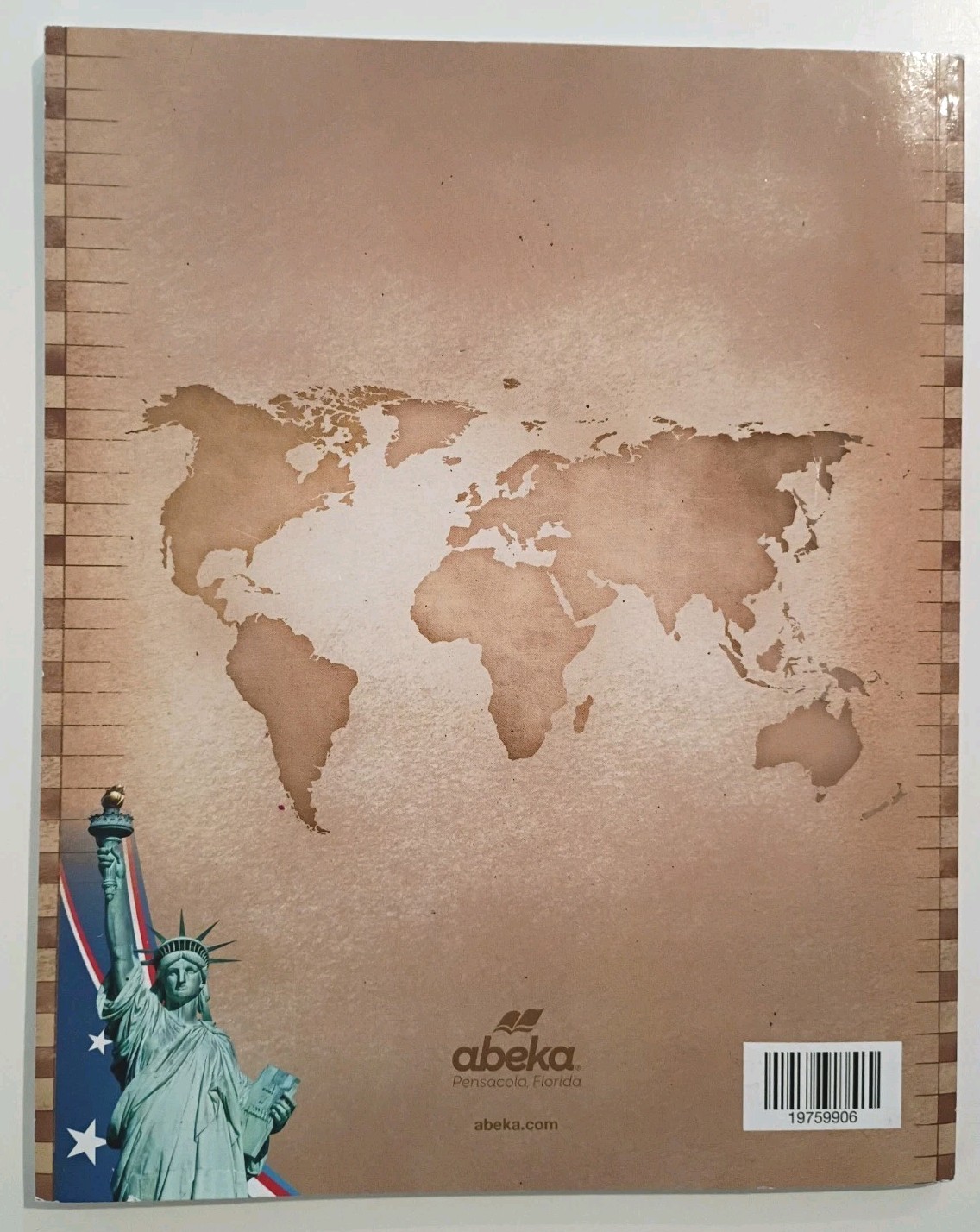 A Beka My America And My World Reader Homeschool History Curriculum Book 5th Ed.