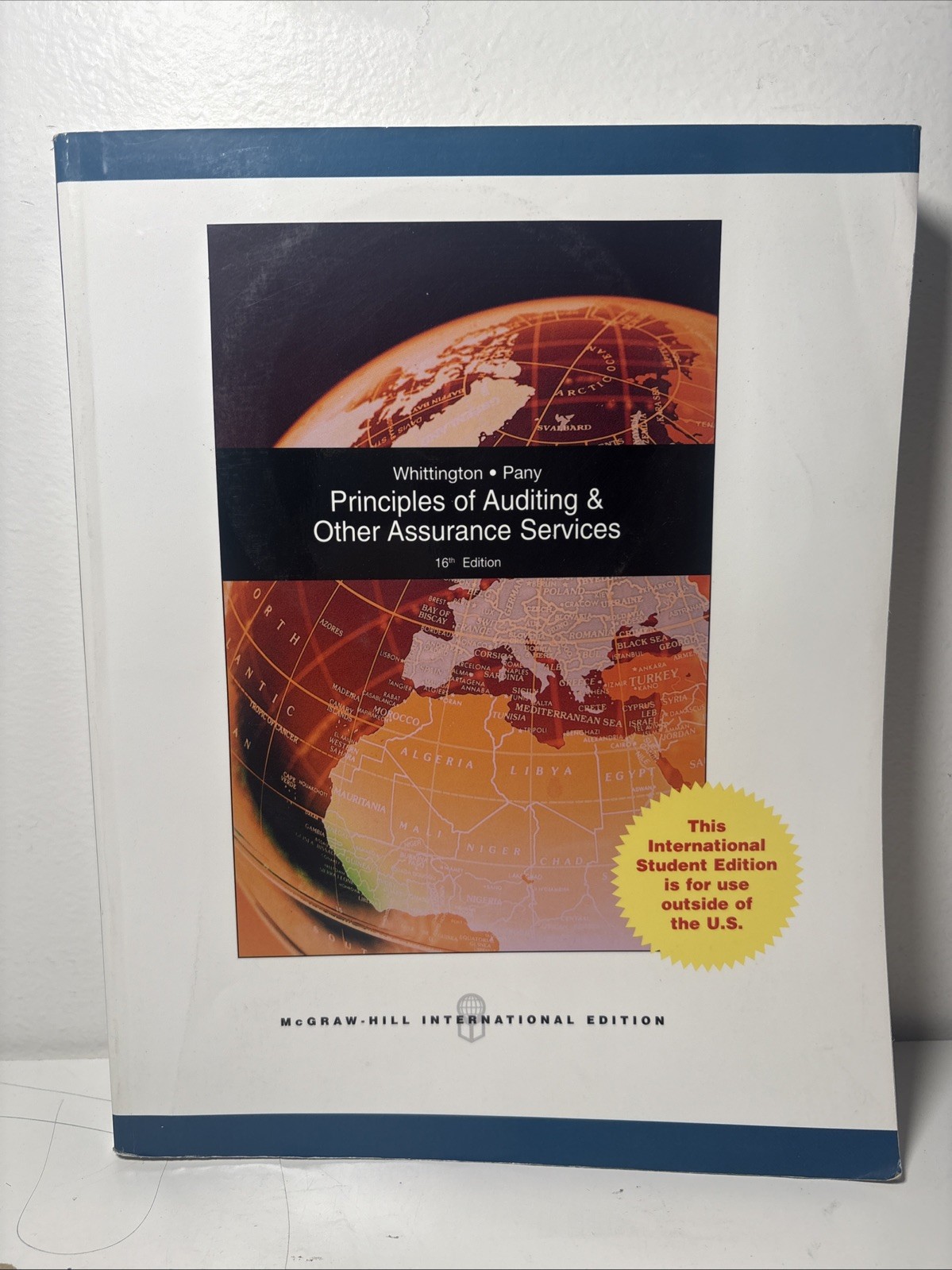 Principles of Auditing & Other Assurance Services by Pany and Whittington W/ CD