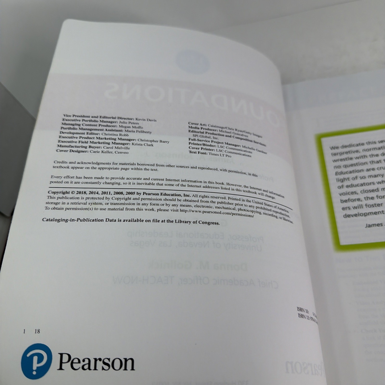 Foundations of American Education 17th Edition Paperback
