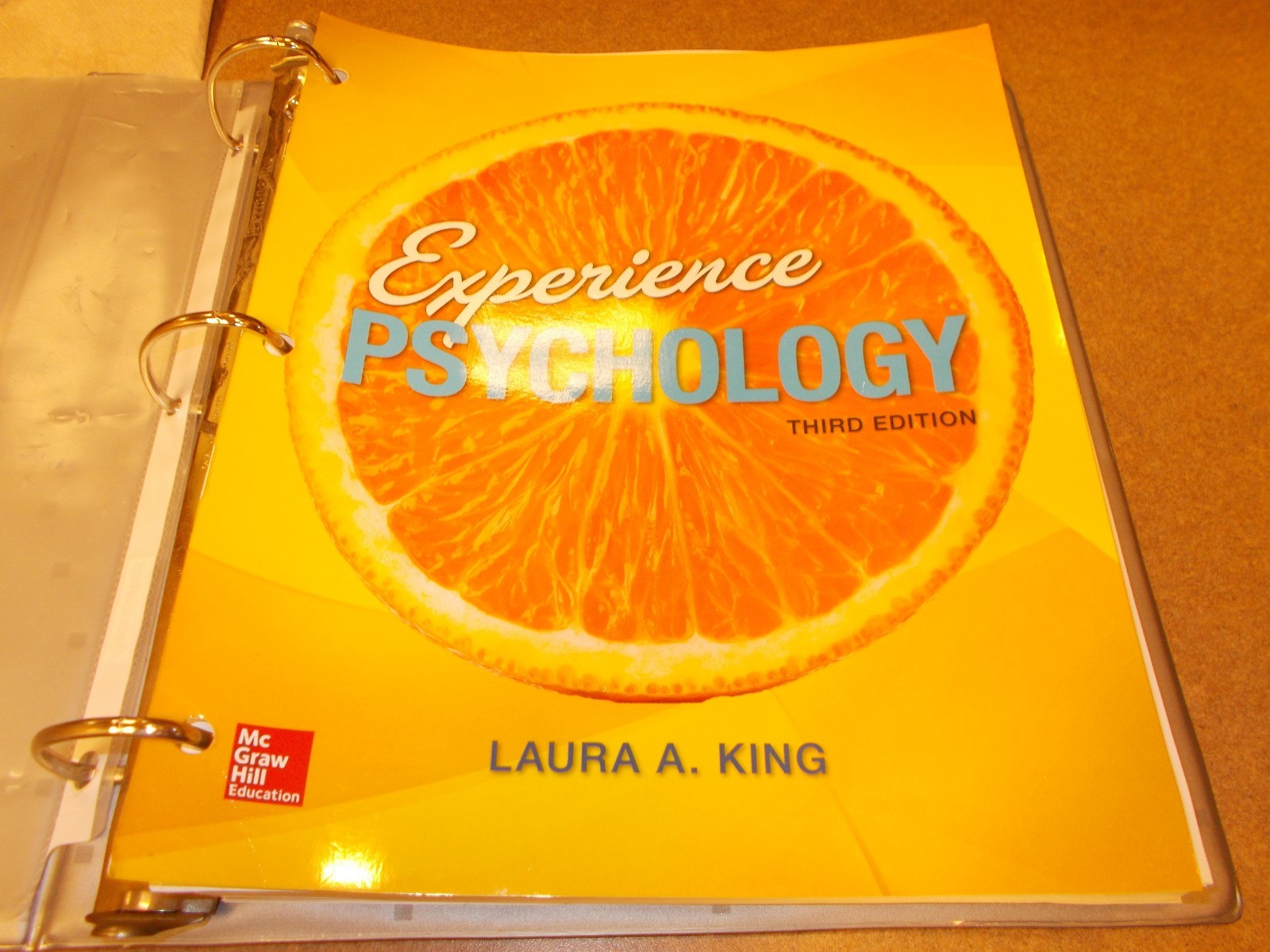Experience Psychology by Laura A. King (2015, Ringbound)