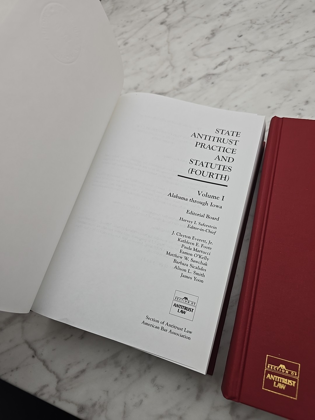 State Antitrust Practice And Statues (Fourth) ABA 3 Vol Set