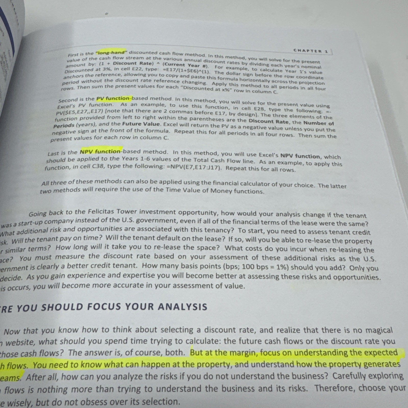 Real Estate Finance and Investments Risks and Opportunities Fifth Edition