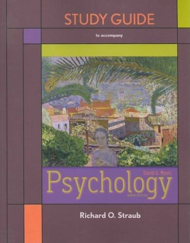 Study Guide for Psychology – Paperback By Myers, David G. – GOOD