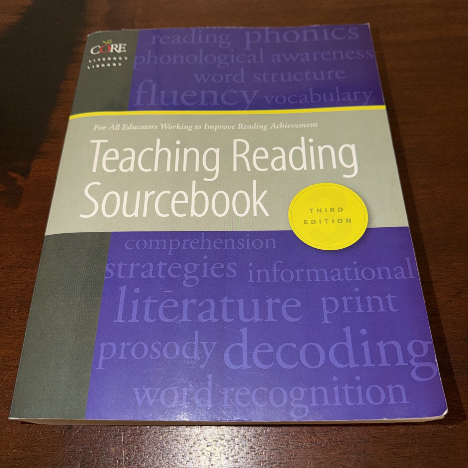 Teaching Reading Sourcebook – Bill Honig, 9781634022354, PB, VG, No Writing!