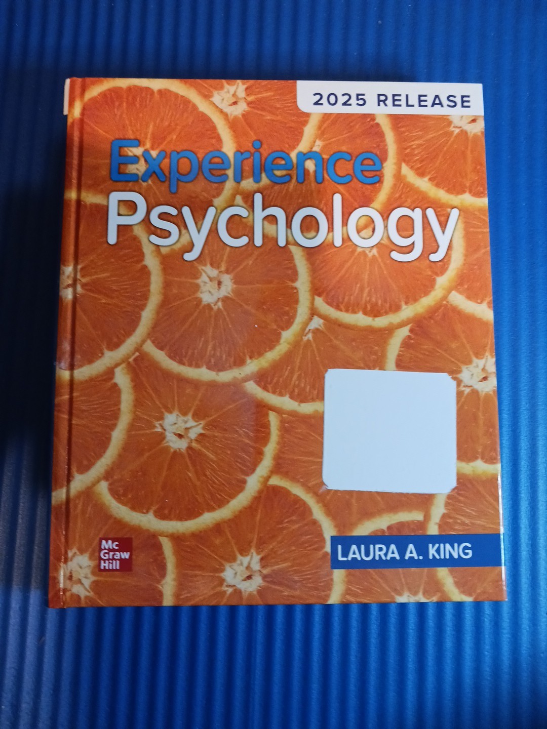 Experience Psychology, 5th Edition, Laura A. King, Loose Leaf, Used- Like New