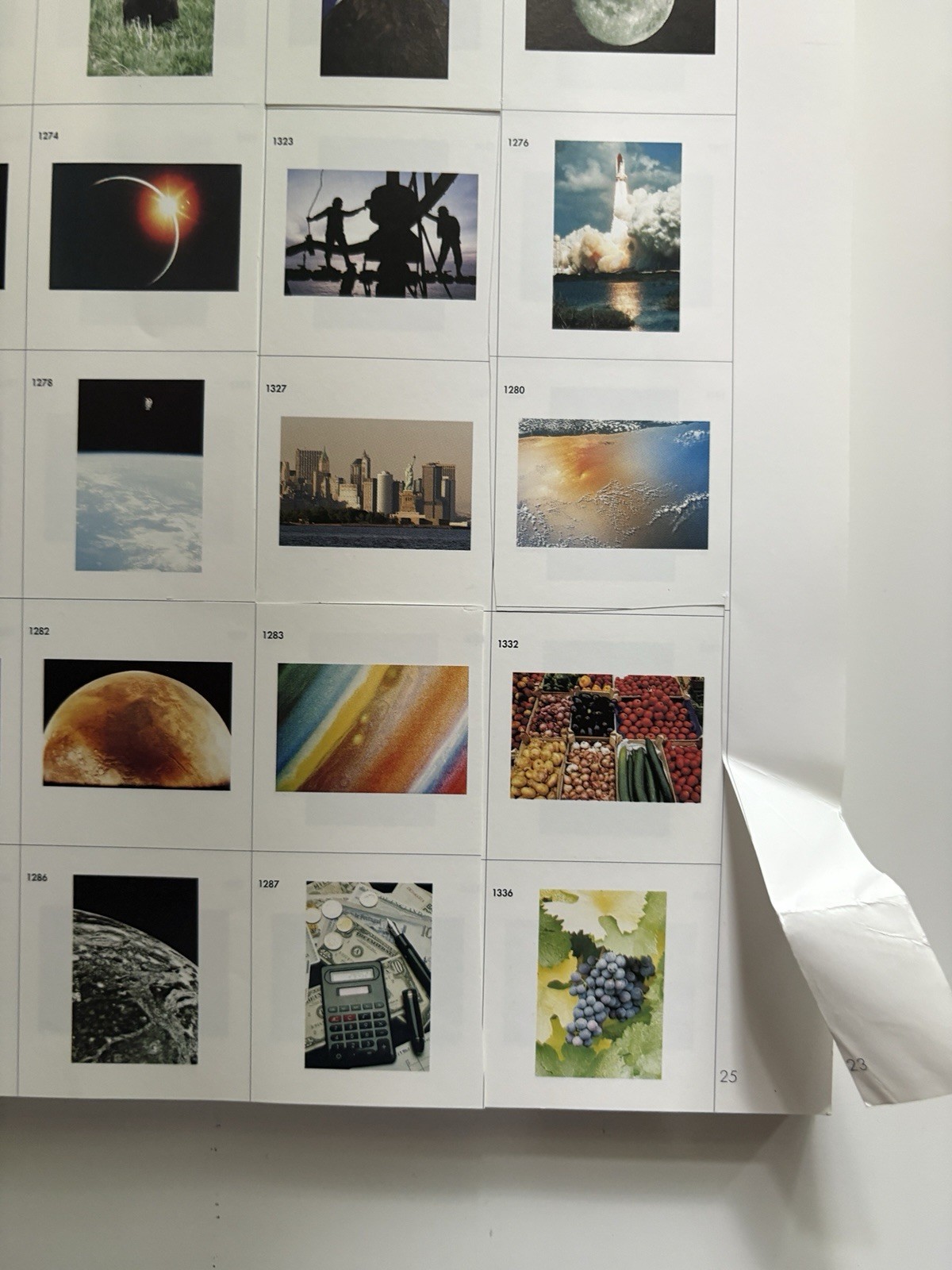 PhotoDisc Resource Book 1,2,6,7 Lot of 4 missing and cut out pages No Disc Read