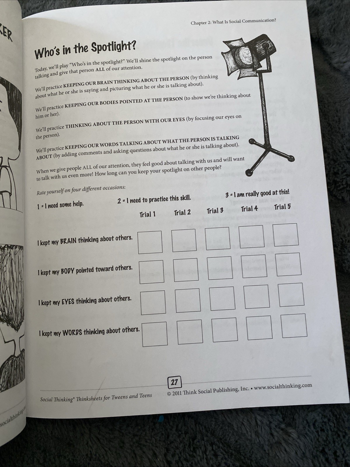 SOCIAL THINKING THINKSHEETS FOR TWEENS AND TEENS LEARNING By Michelle Garcia