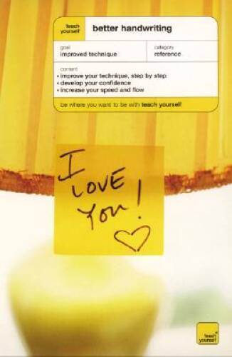 Teach Yourself Better Handwriting – Paperback By Sassoon,Rosemary – VERY GOOD