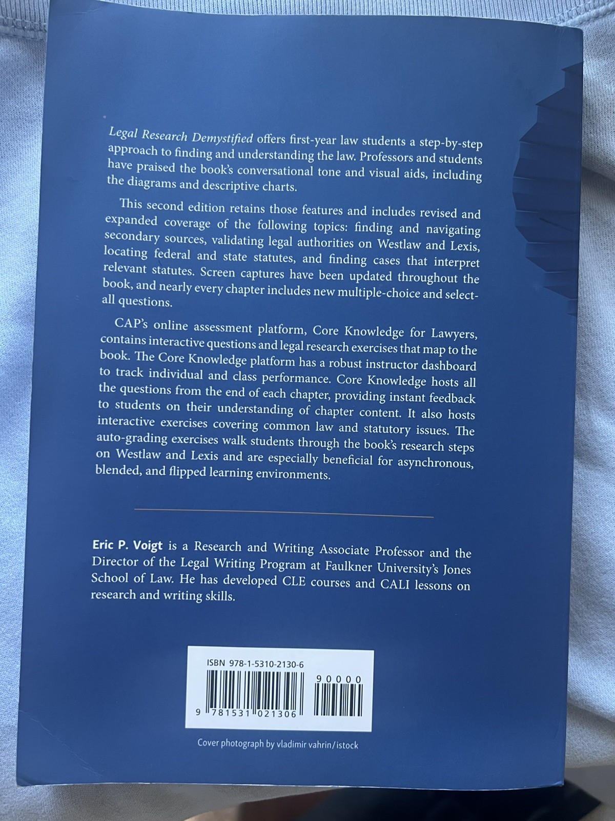 Legal Research Demystified : A Step-By-Step Approach by Eric Voigt (2d Edition)