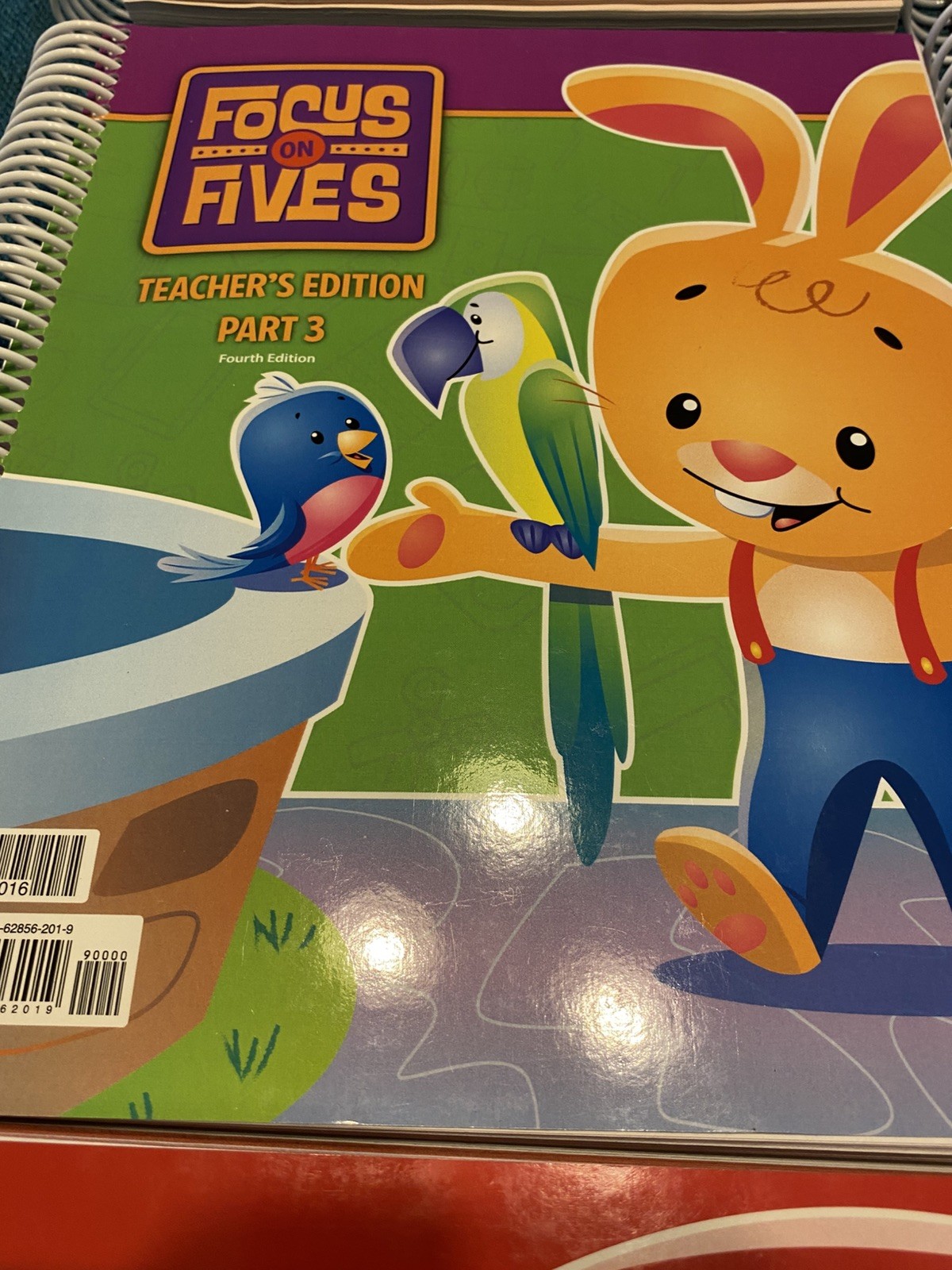 BJU Press K5 Focus On Fives, Teacher’s Edition, Complete Set, 1-6, 4th Edition