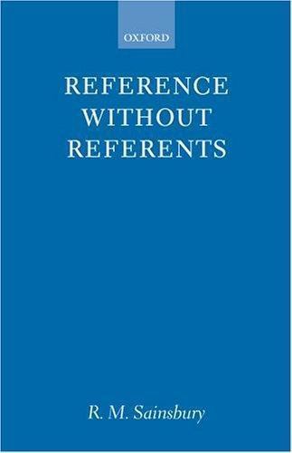 Reference Without Referents, Hardcover by Sainsbury, R. M., Like New Used, Fr…
