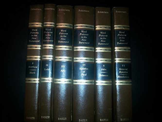 Word Pictures in the New Testament – Hardcover, by Robertson A. T. – Very Good