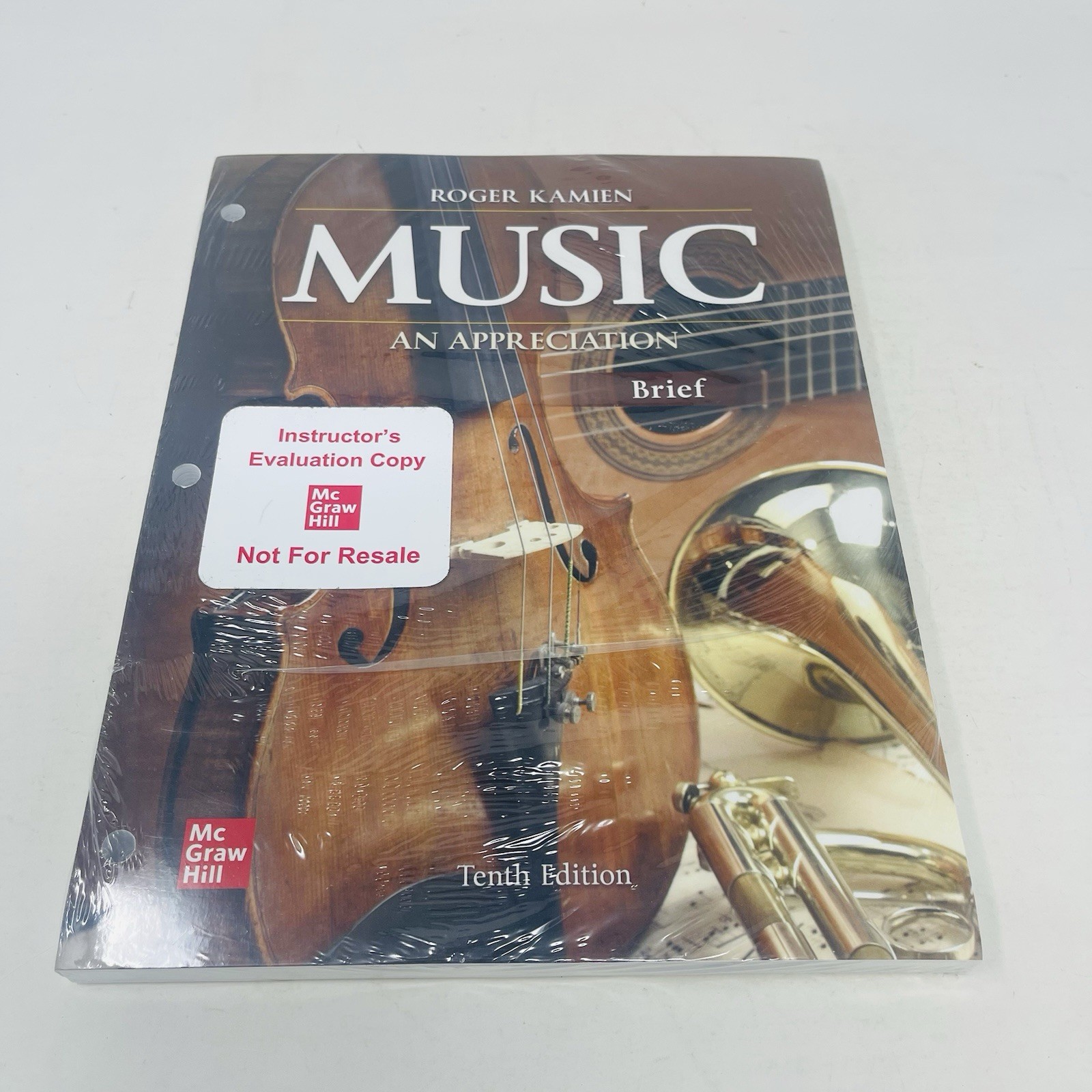 Music An Appreciation Roger Kamien 10th Edition Loose Leaf Sealed