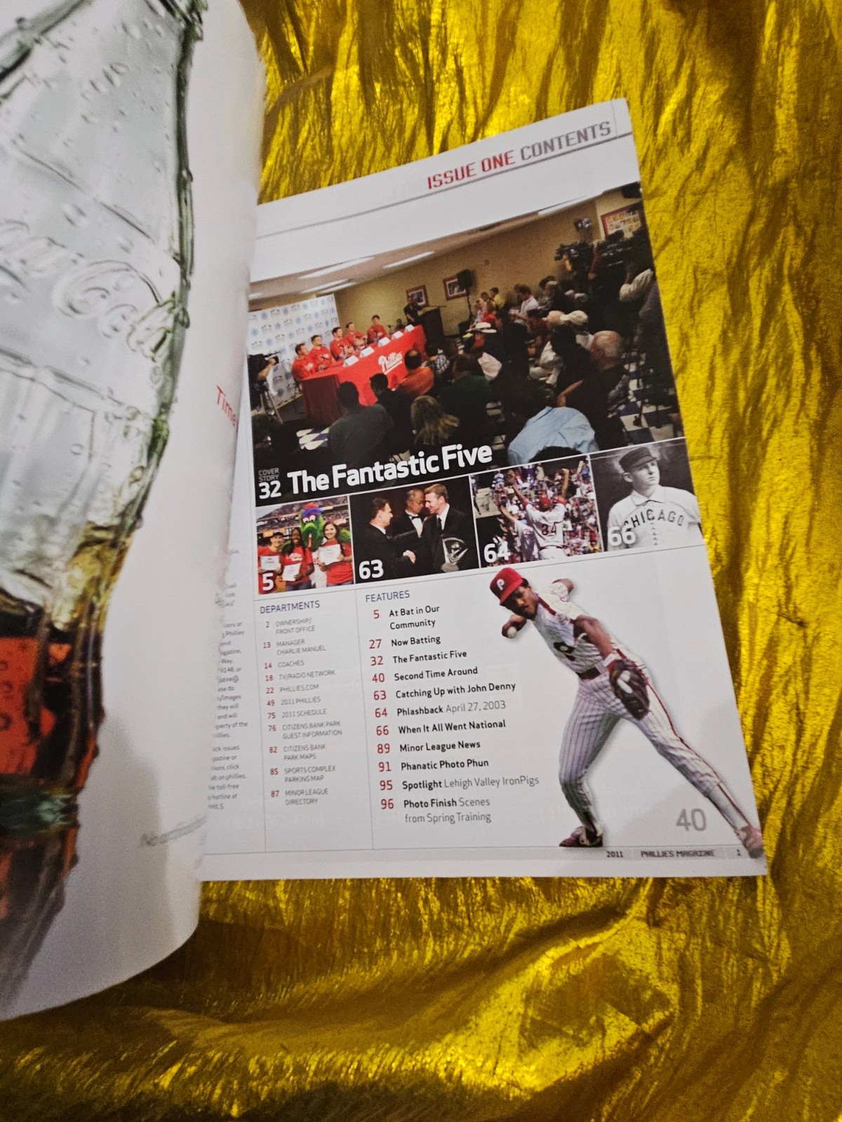 PHILADELPHIA PHILLIES MAGAZINE Issue One 1 2011 96 Pages Philly’s (Other) Big 5