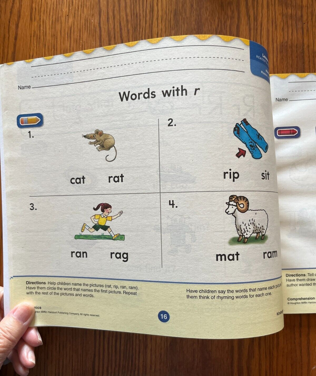 NEW Kindergarten Reading Book Workbook Reader’s Notebooks Vol. 1 & 2 Homeschool