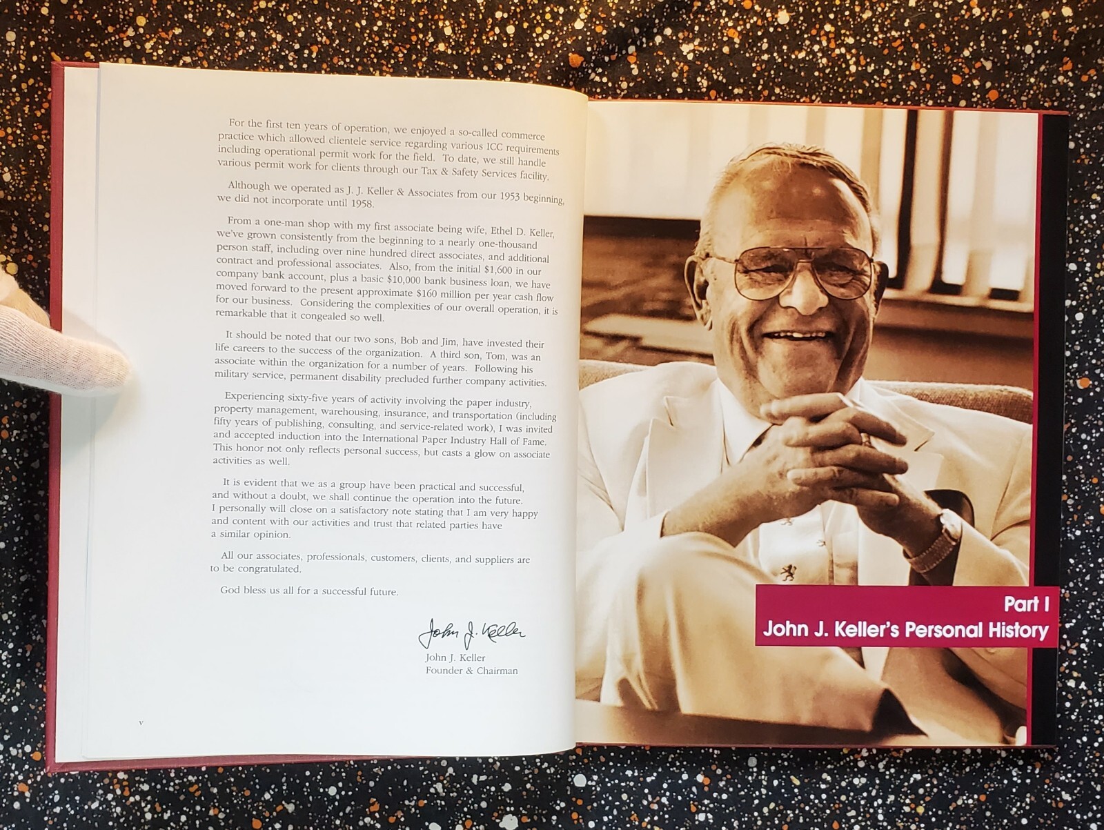 The Story of J J Keller & Associates Inc Publishing & Services Signed 50th Anniv