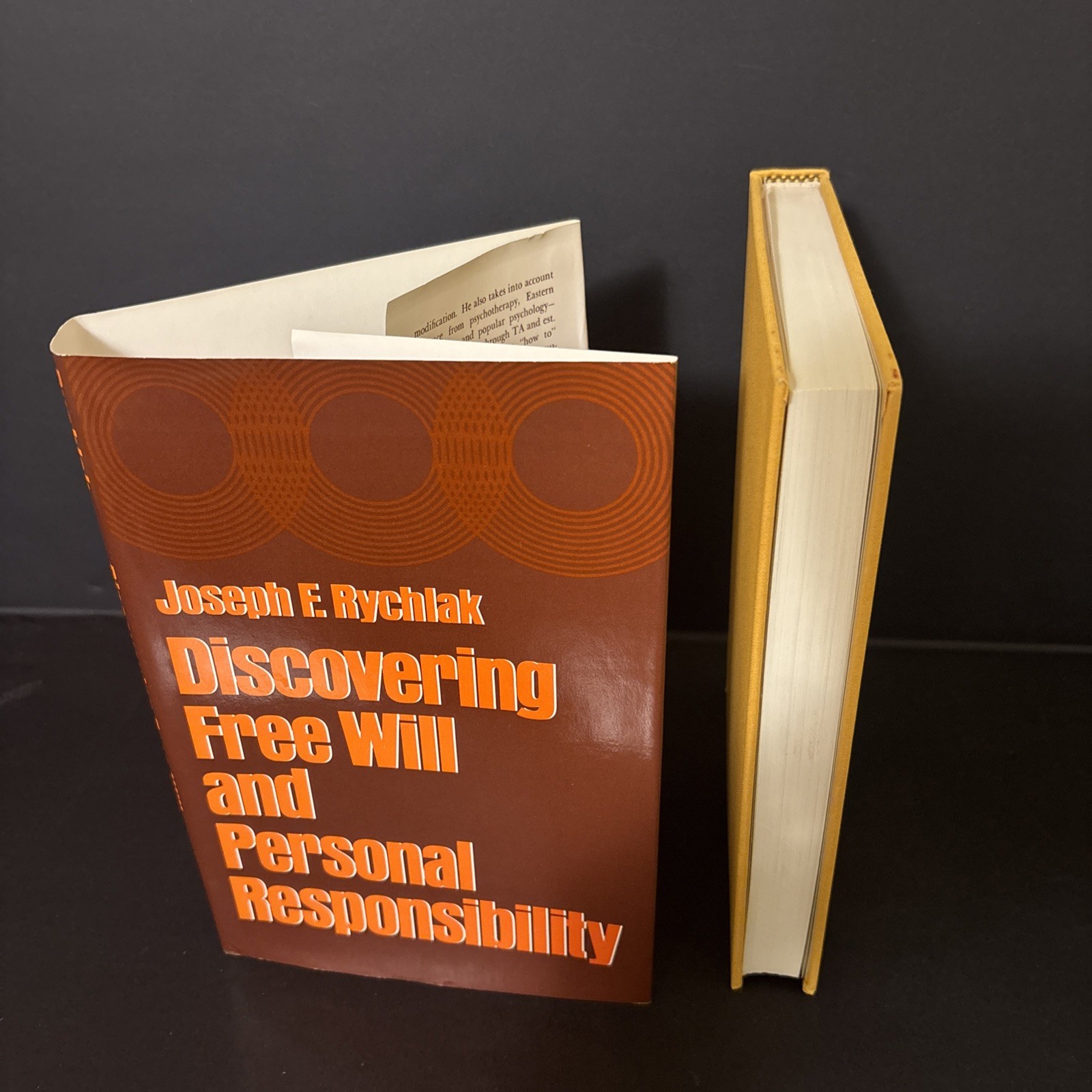 Discovering Free Will and Personal Responsibility (1979 Hardcover)