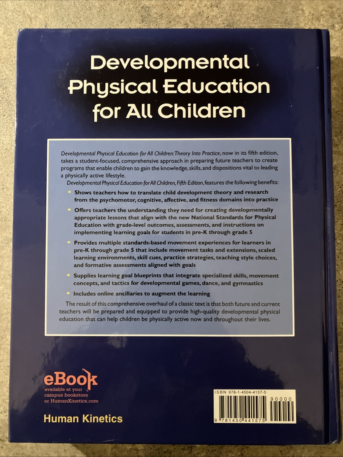 Developmental Physical Education For All Children – 5th Edition