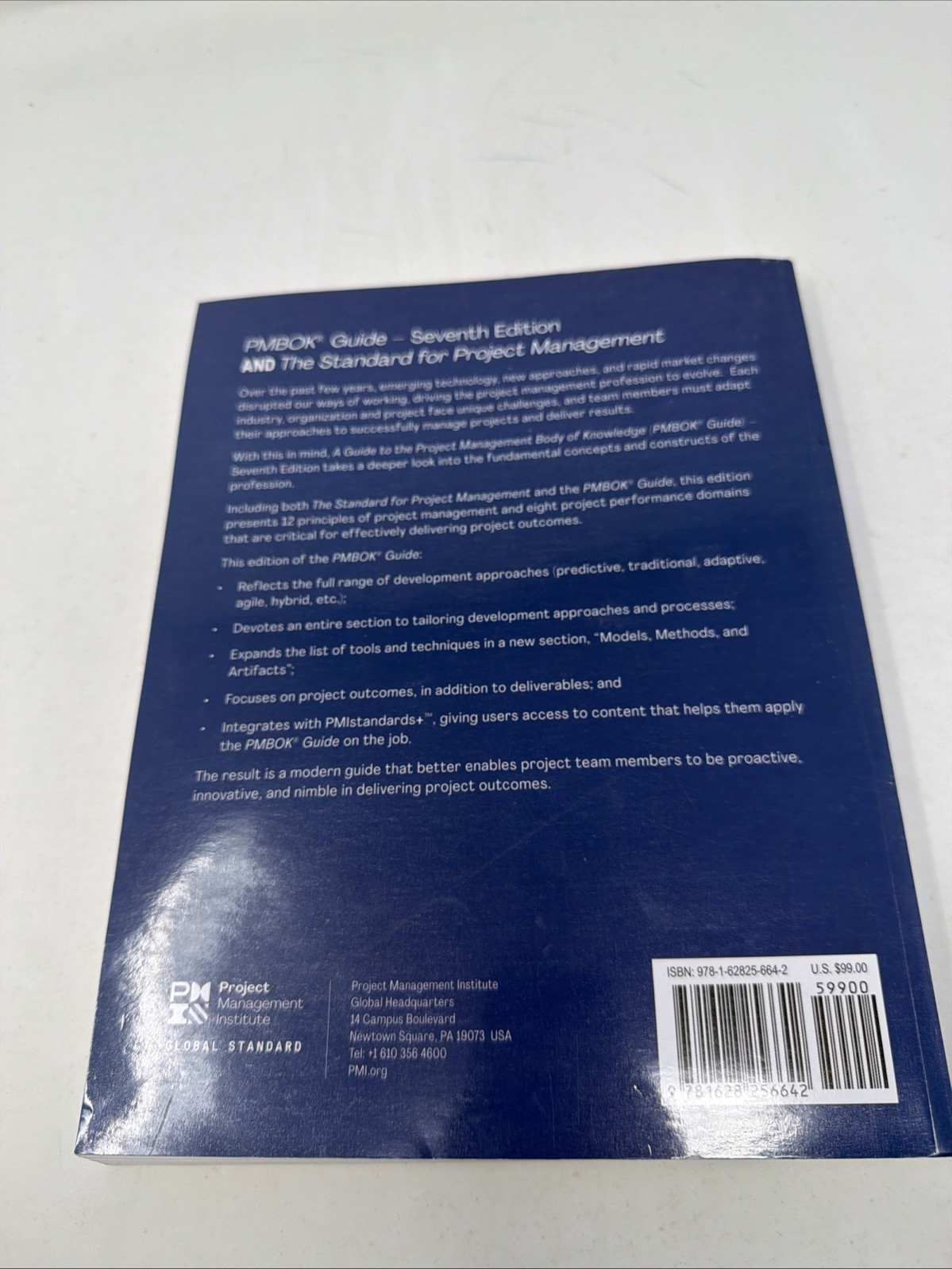 A Guide to the Project Management Body of Knowledge (PMBOK Guide) – 7th Ed.
