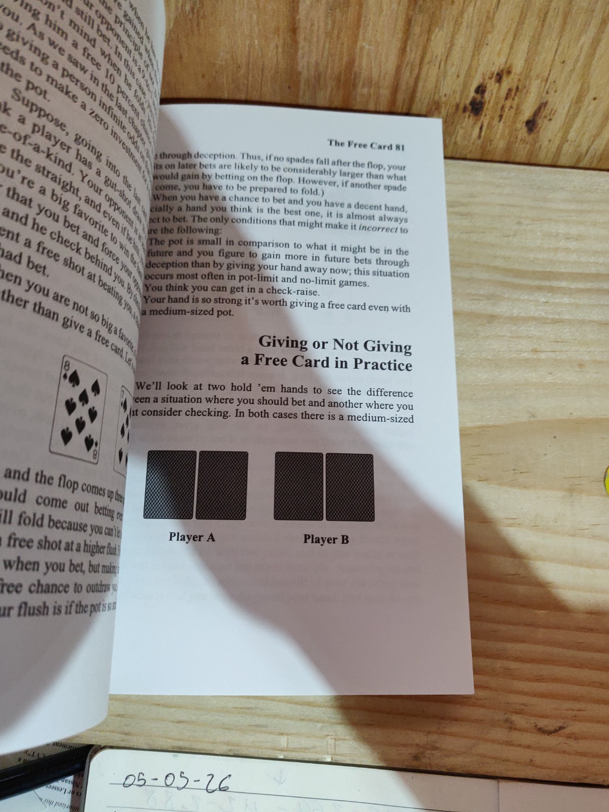 The Theory of Poker by Sklansky, David