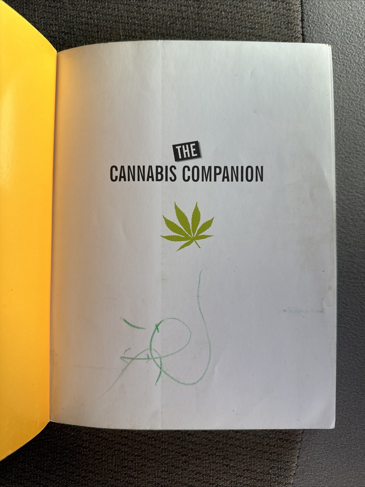 Cannabis Companion Steve Wishnia 2004 Running Press Marijuana Guide Pot Ganja