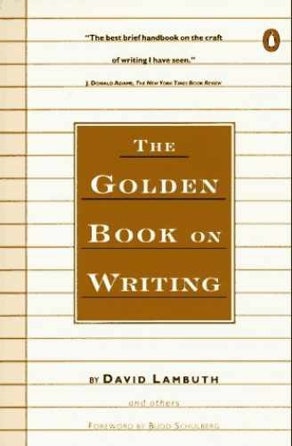 Golden Book on Writing (Penguin – Paperback, by Lambuth David – Very Good