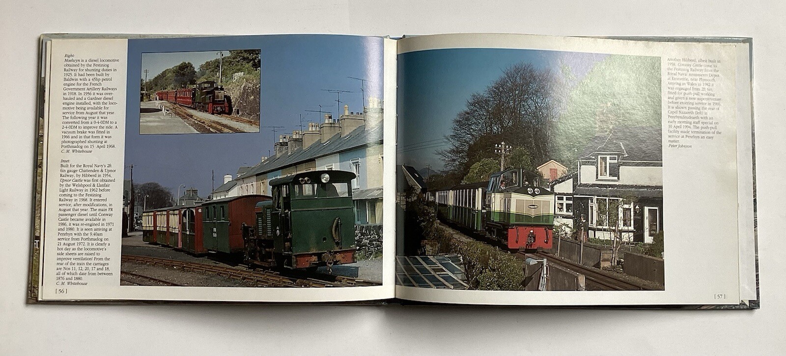 Festiniog in Colour by Peter Johnson and Michael Whitehouse. Hardback