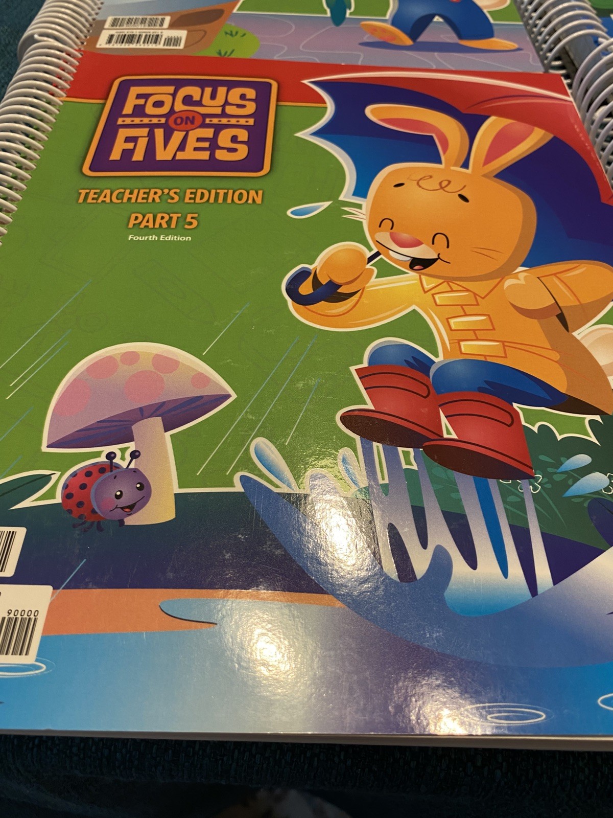 BJU Press K5 Focus On Fives, Teacher’s Edition, Complete Set, 1-6, 4th Edition
