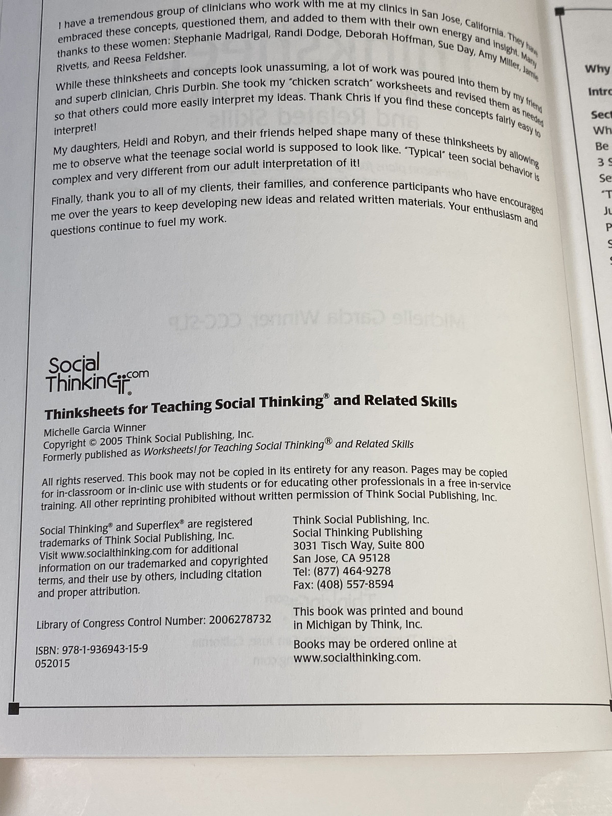 Thinksheets For Teaching Social Thinking And Related Skills – TPB