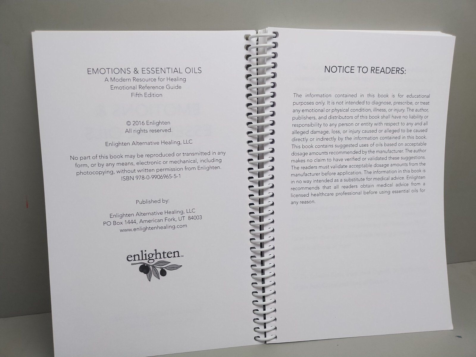Emotions and Essential Oils by Enlighten Alternative Healing. NEW