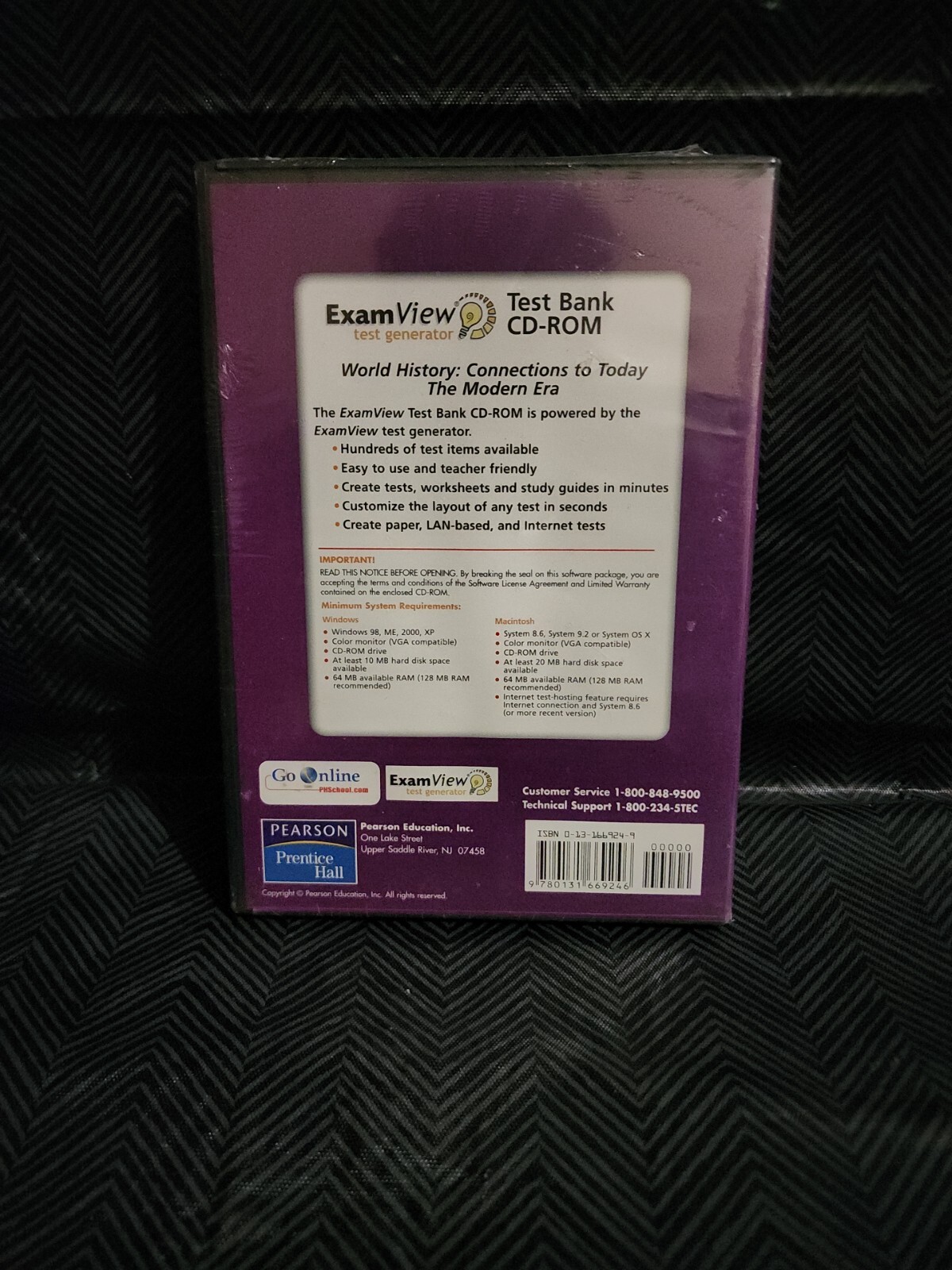 World History – Connections to Today by Prentice-Hall Staff (2004, CD-ROM)