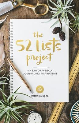 The 52 Lists Project: A Year of Weekly Jour- diary, Moorea Seal, 1632170345, new