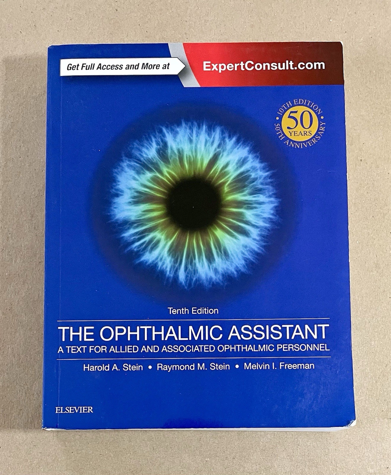 The Ophthalmic Assistant, 10th Edition, 2018, Paperback, UNUSED CODE, VG!