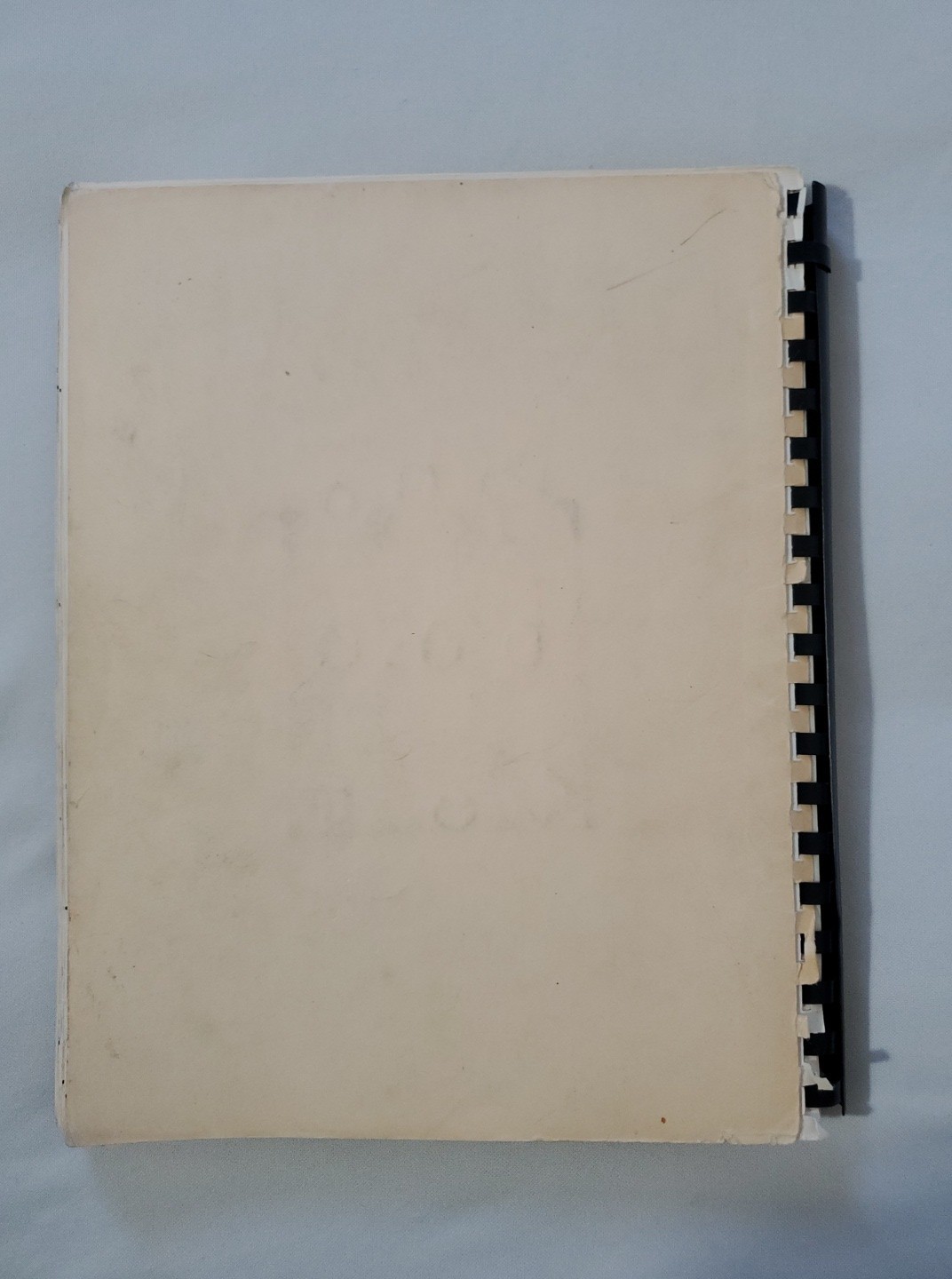 Vintage 1973 Navajo Vowels Workbook Diné Language Study Practice Word Letter
