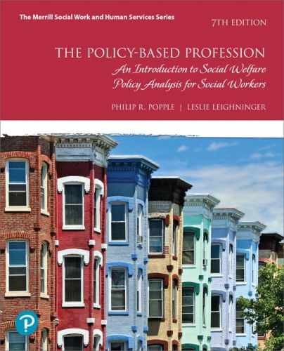 Policy-Based Profession, – Paperback, by Popple Philip; Leighninger – Very Good