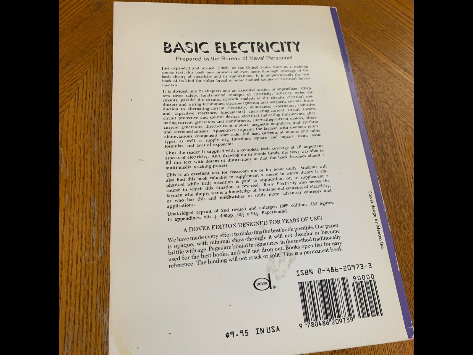 Dover Books on Electrical Engineering Ser.: Basic Electricity by U. S. Navy…