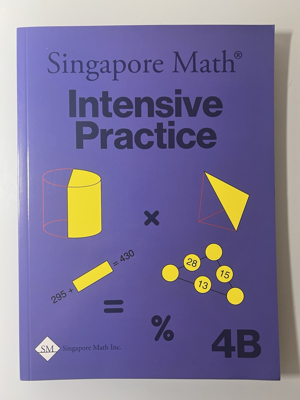 Singapore Math Intensive Practice Paperback Workbook Set 4B-6B (5 Books)