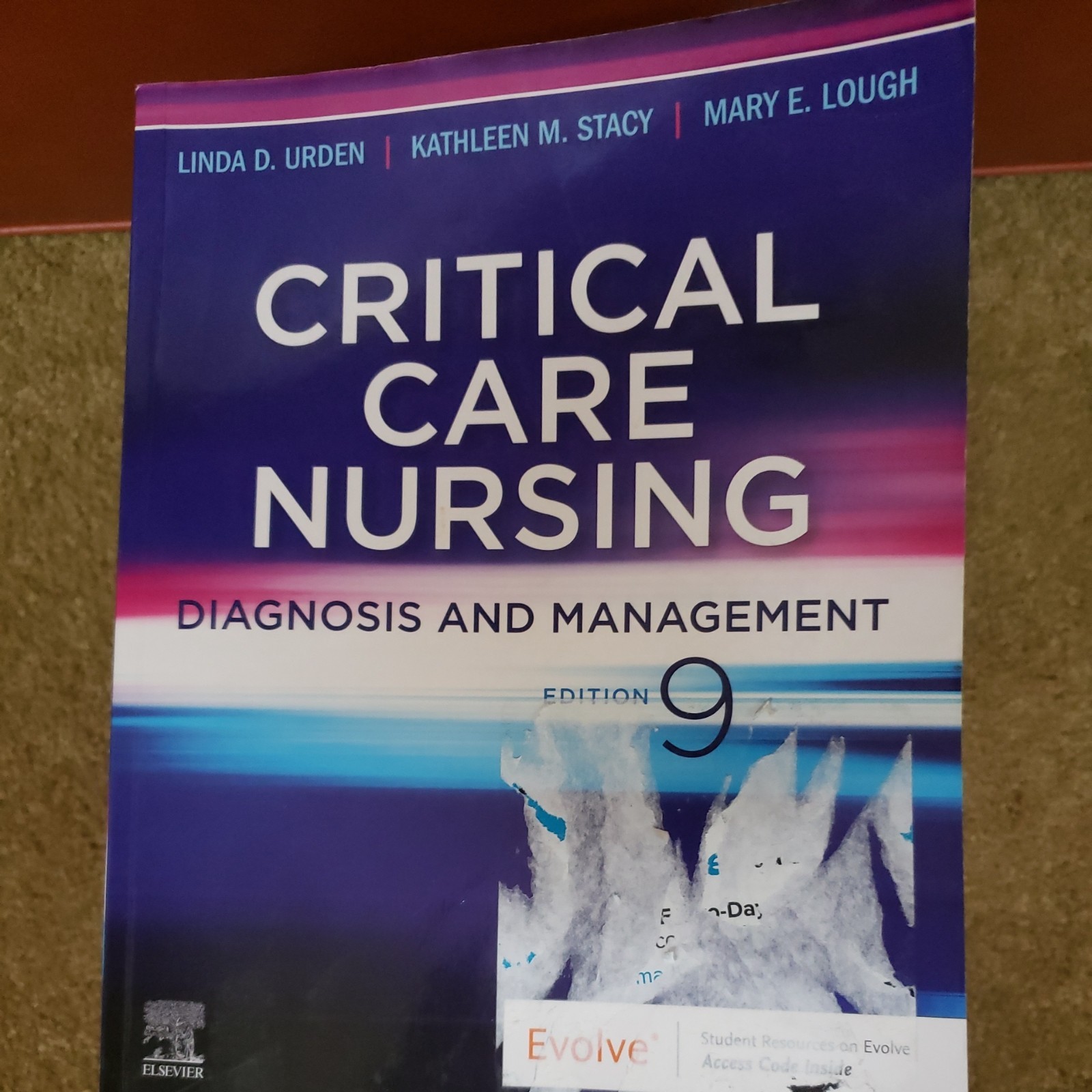Critical Care Nursing: Diagnosis and Management 9th edition online code not used