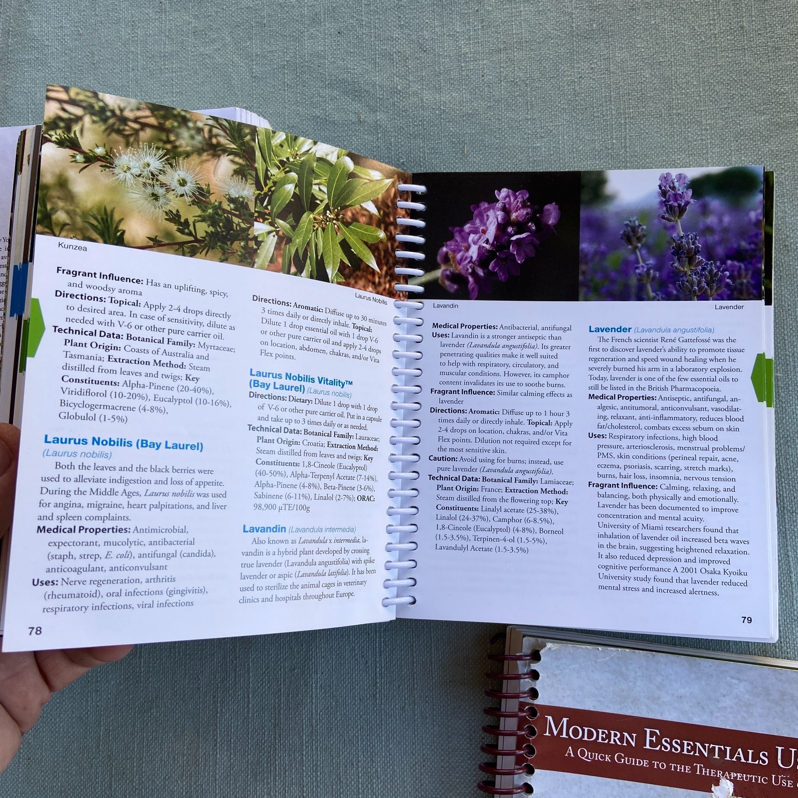 Essential Oils Book Lot Life Science Pocket Reference User Guide Modern Emotions