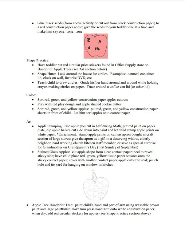 A TO Z TODDLER AND PRESCHOOL CURRICULUM By Kathy Hutto ***Digital Download***