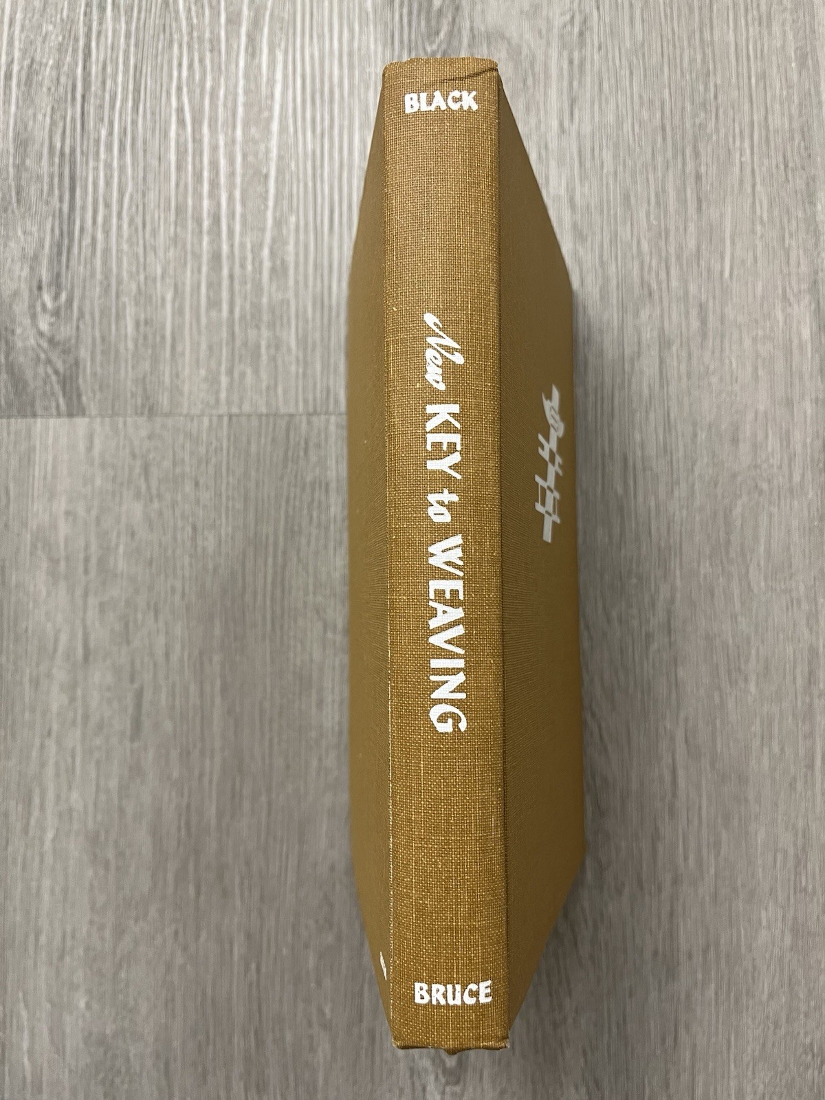New Key to Weaving Mary E Black O.T.R. 1971 HC Master Guild Canadian Weavers VG