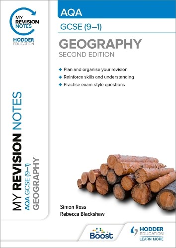 Simon Ross Rebecca My Revision Notes: AQA GCSE (9–1) Geography Seco (Paperback)