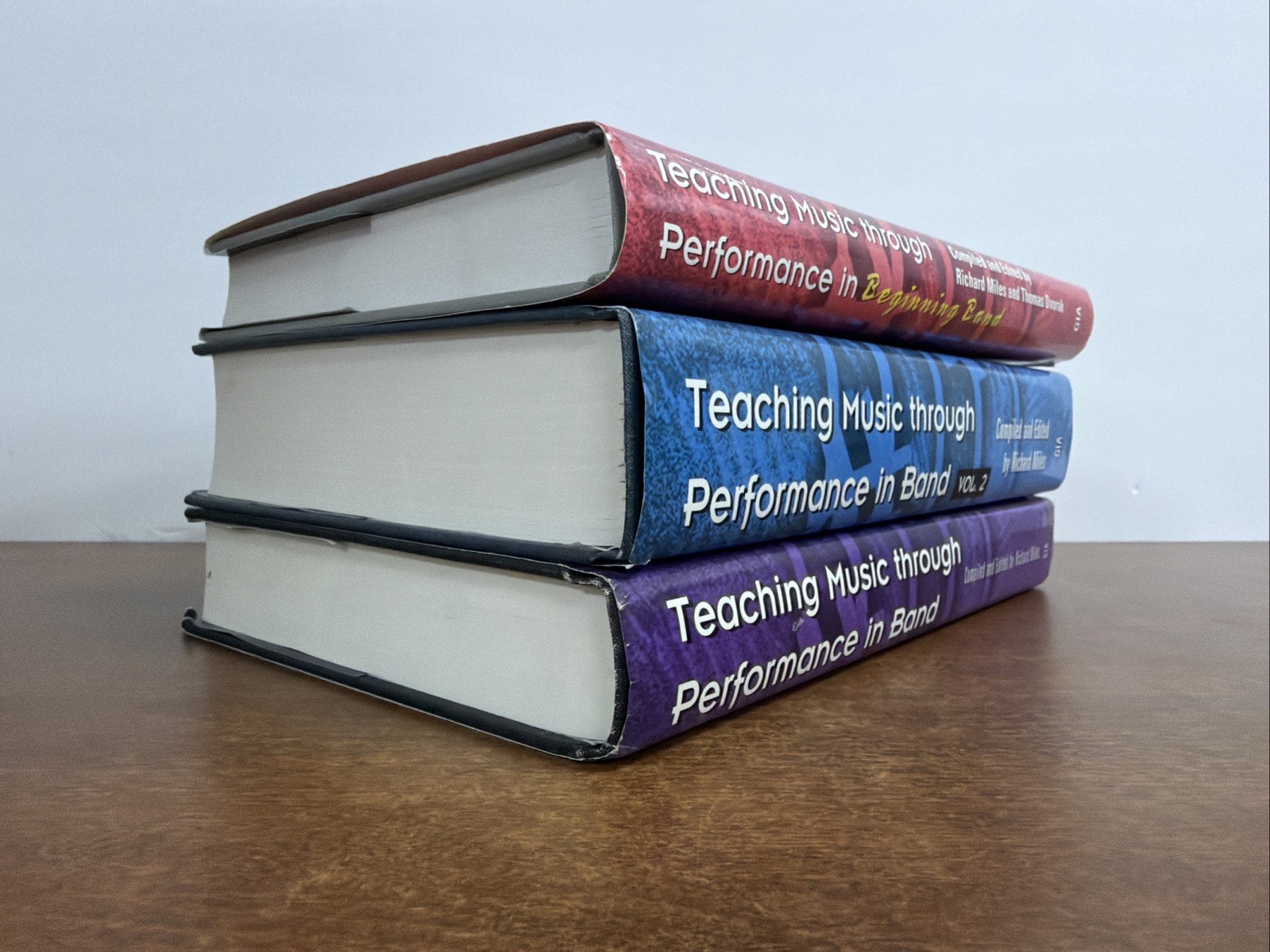 Lot Of 3 Teaching Music Through Performance in Band + in Beginning Band Books