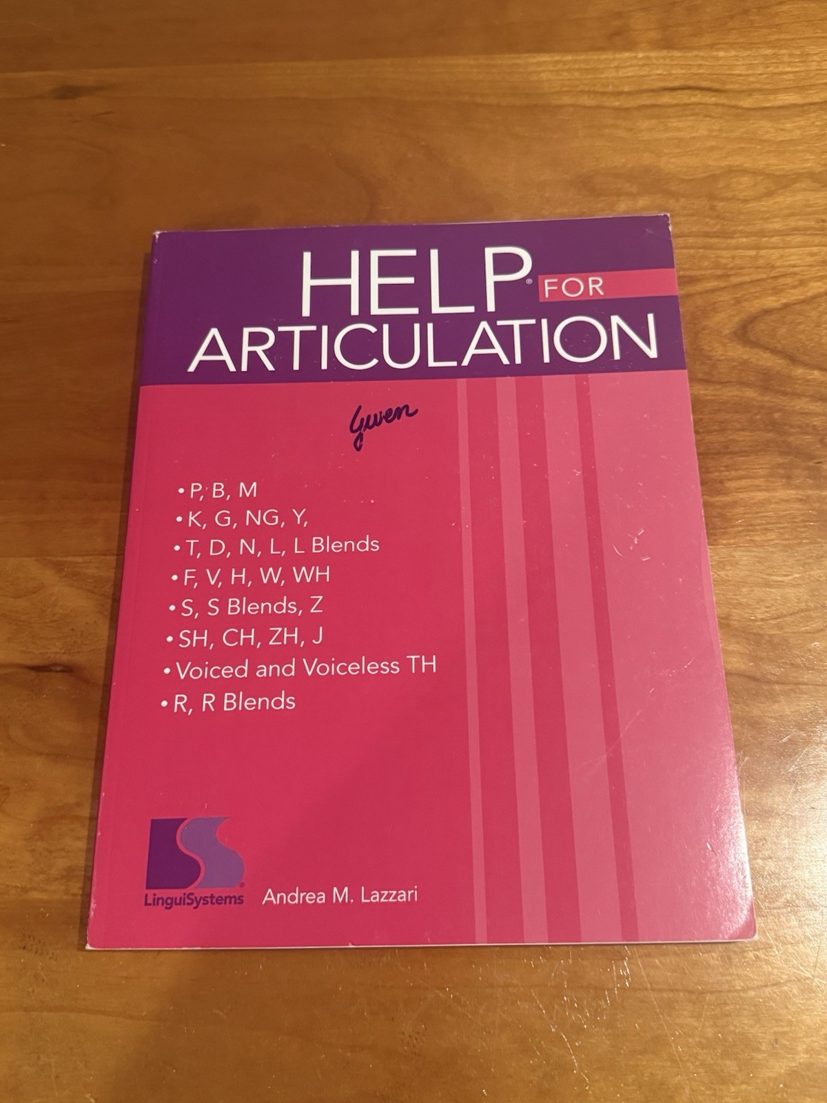1998 Linguisystems HELP for ARTICULATION 1998 Vintage Exceptional condition